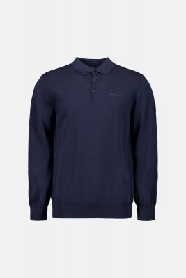 KNITWEAR POLO LONGSLEEVE